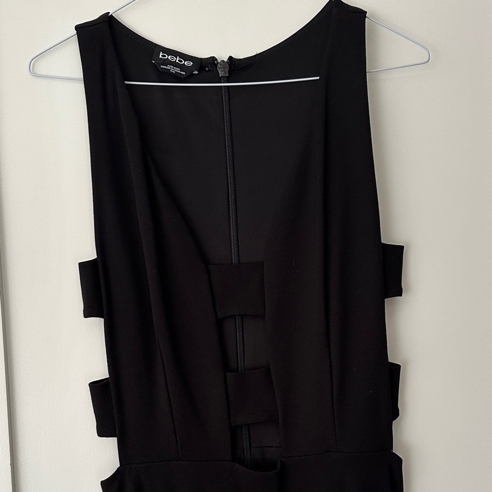 Express Black Backless Dress - Picture 2 of 3